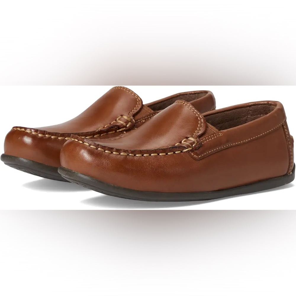 Florsheim Tan Leather “Jasper Venetian” Loafers
